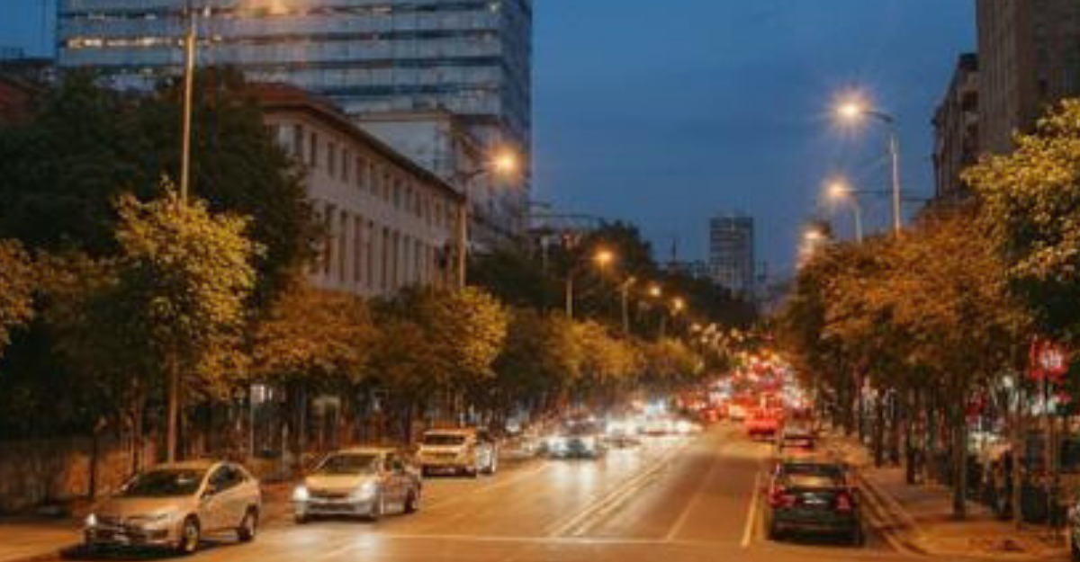 pasadena california night streets