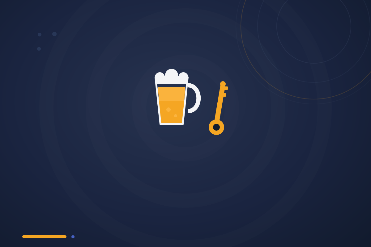 Beer mug and car key illustration representing DUI bail amounts in California